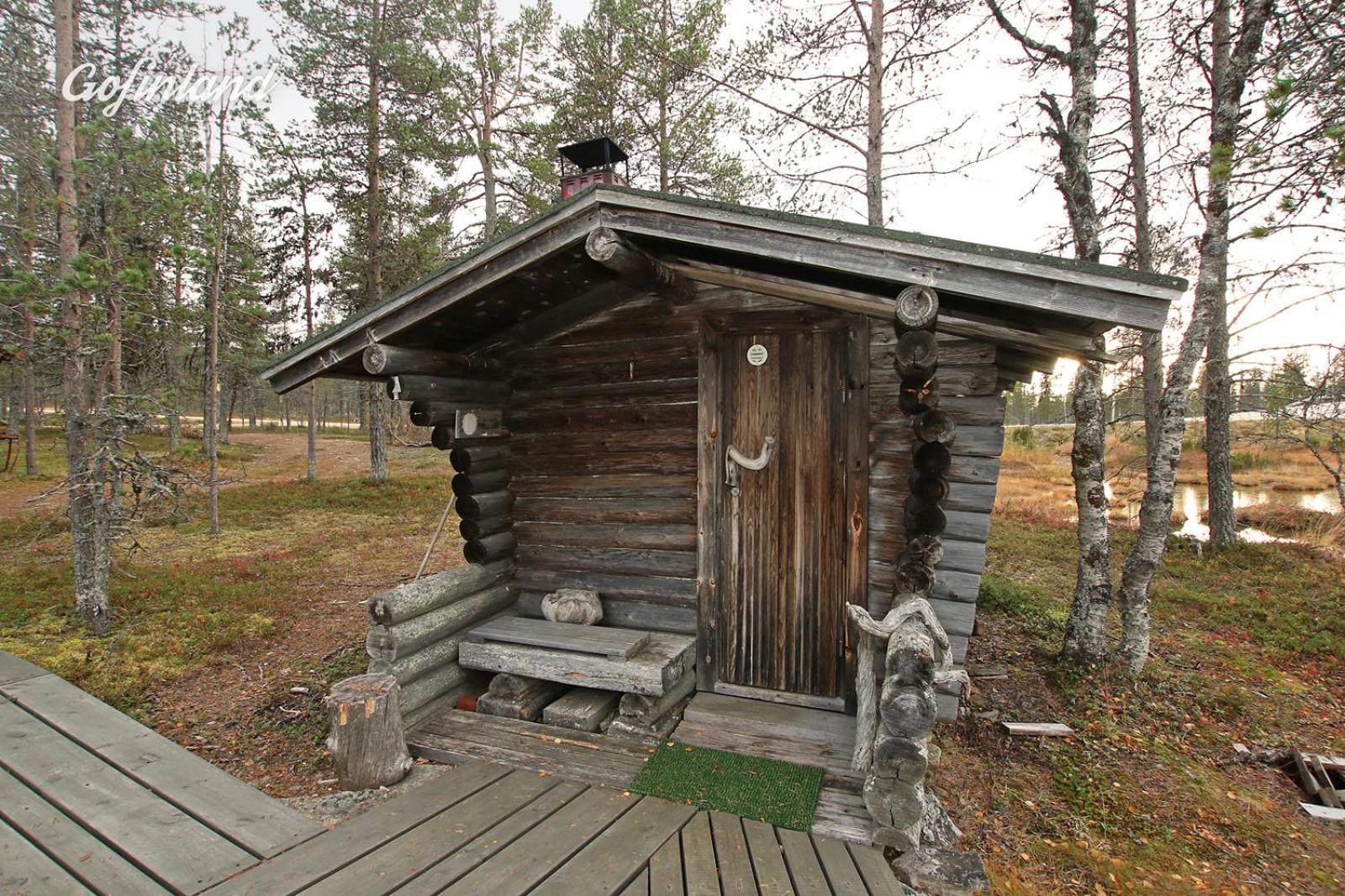 Kuukkeli Log Houses Villa Aurora "Pupula" サーリセルカ エクステリア 写真