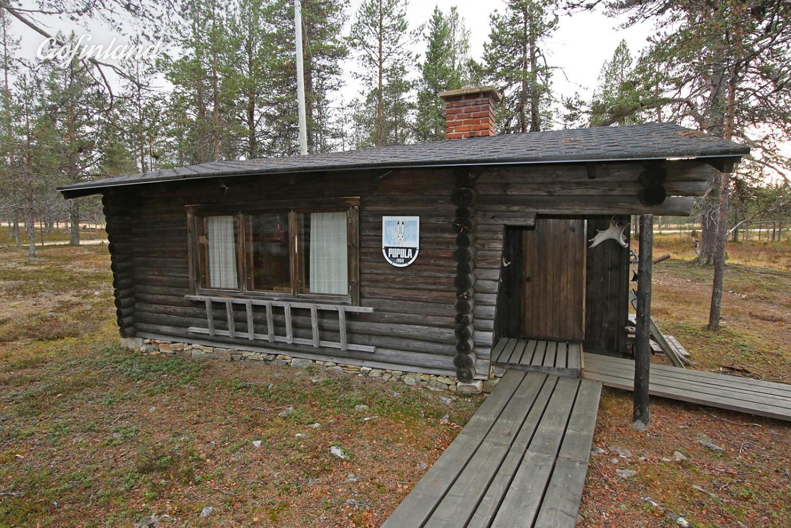 Kuukkeli Log Houses Villa Aurora "Pupula" サーリセルカ エクステリア 写真